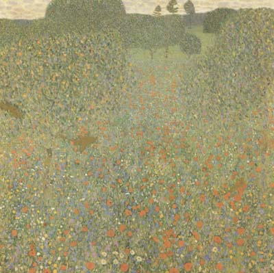 Gustav Klimt Poppy Field (mk20)